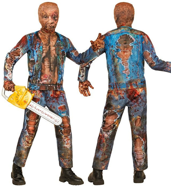 Halloween Kostuum Kind Zombie Jeans van Widmann koop je bij Partywinkel