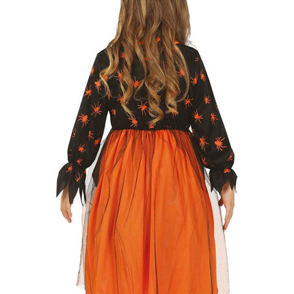 Halloween Kostuum Meisje Heks Pompoen van Fiestas Guirca koop je bij Partywinkel