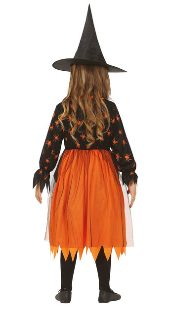 Halloween Kostuum Meisje Heks Pompoen van Fiestas Guirca koop je bij Partywinkel