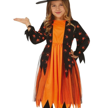 Halloween Kostuum Meisje Heks Spin van Fiestas Guirca koop je bij Partywinkel