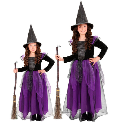 Halloween Kostuum Paars Kind van Widmann koop je bij Partywinkel