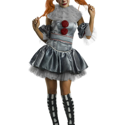 Halloween Kostuum Pennywise It Dames van Rubies koop je bij Partywinkel
