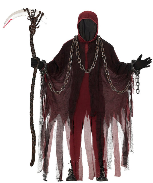 Halloween Kostuum Rood Heren Mysterieus van Fiestas Guirca koop je bij Partywinkel