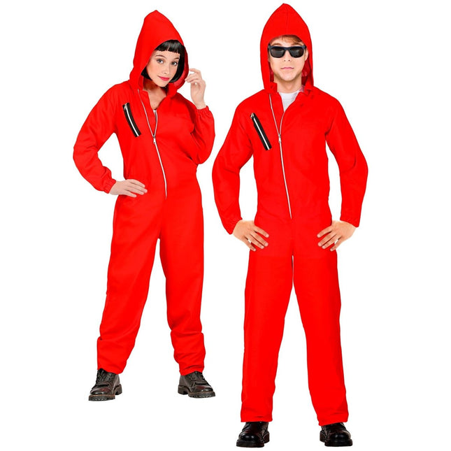 Halloween Kostuum Rood Kind Bankrover van Widmann koop je bij Partywinkel