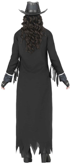 Halloween Kostuum Zwart Dames Gothic Cowgirl van Fiestas Guirca koop je bij Partywinkel