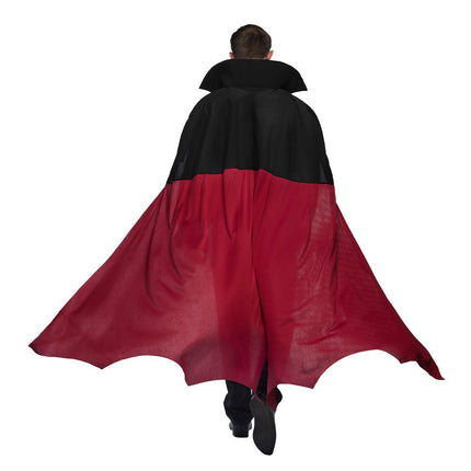 Halloween Kostuum Zwart Rood Vampier van Boland koop je bij Partywinkel