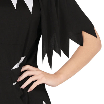 Halloween Kostuum Zwart Wit Dames Non van Fiestas Guirca koop je bij Partywinkel