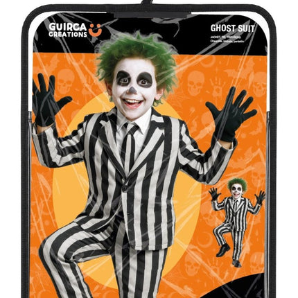 Halloween Kostuum Zwart Wit Kind 3 delig van Fiestas Guirca koop je bij Partywinkel