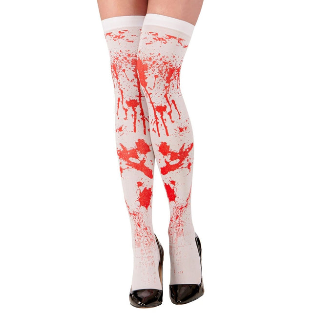 Halloween Kousen Bloederig van Widmann koop je bij Partywinkel