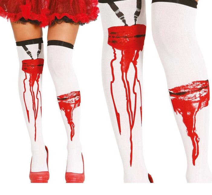 Halloween Kousen Wonden van Fiestas Guirca koop je bij Partywinkel