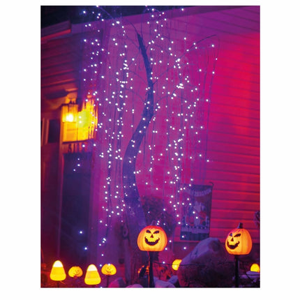 Halloween LED slinger Lila 144 lampjes van Fiestas Guirca koop je bij Partywinkel