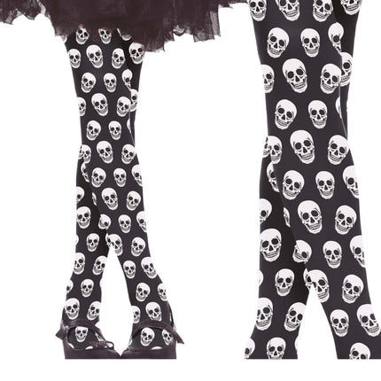 Halloween Legging Doodshoofd Kind van Fiestas Guirca koop je bij Partywinkel