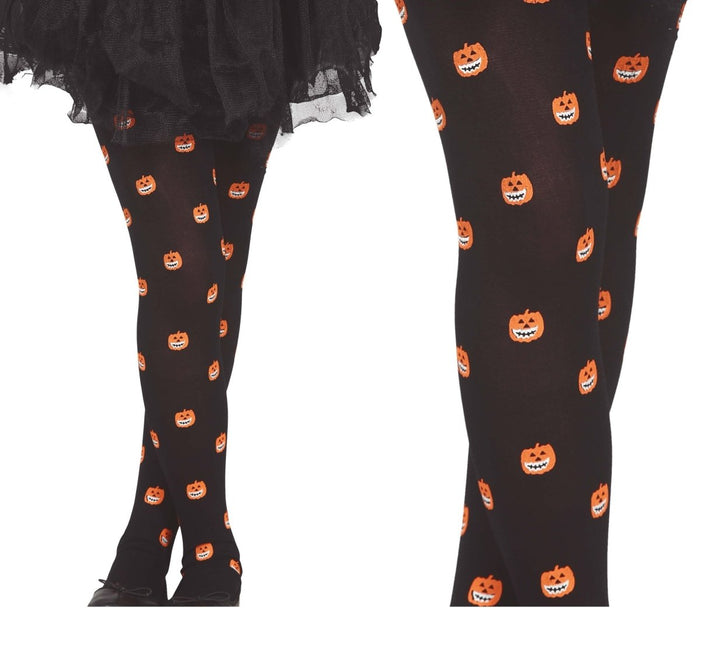 Halloween Legging Pompoen Meisje van Fiestas Guirca koop je bij Partywinkel