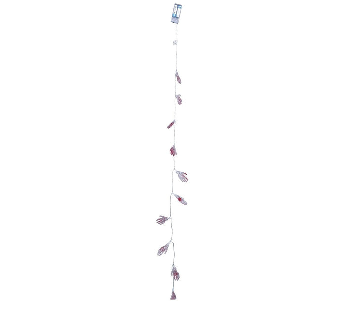 Halloween Lichtslinger LED Skelet Hand 1,15m van Fiestas Guirca koop je bij Partywinkel