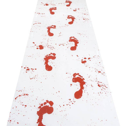 Halloween Loper Wit Bloed 60cm 4,5m van Boland koop je bij Partywinkel