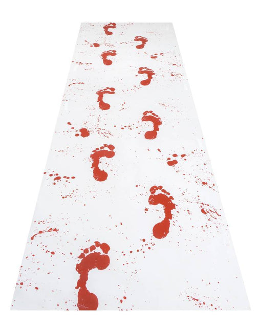 Halloween Loper Wit Bloed 60cm 4,5m van Boland koop je bij Partywinkel