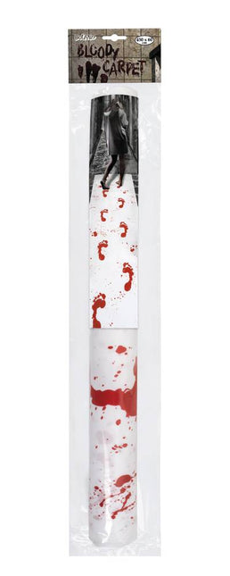 Halloween Loper Wit Bloed 60cm 4,5m van Boland koop je bij Partywinkel