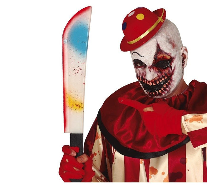 Halloween Machete Meerkleurig 54cm van Fiestas Guirca koop je bij Partywinkel