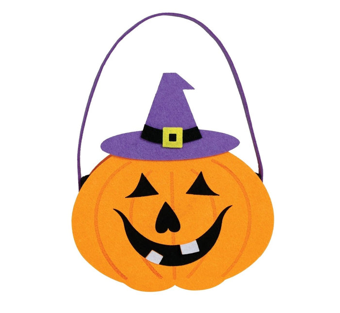 Halloween Mand Pompoen 18cm van Fiestas Guirca koop je bij Partywinkel
