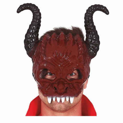 Halloween Masker Duivel van Fiestas Guirca koop je bij Partywinkel