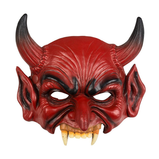 Halloween Masker Duivel Horens van Boland koop je bij Partywinkel