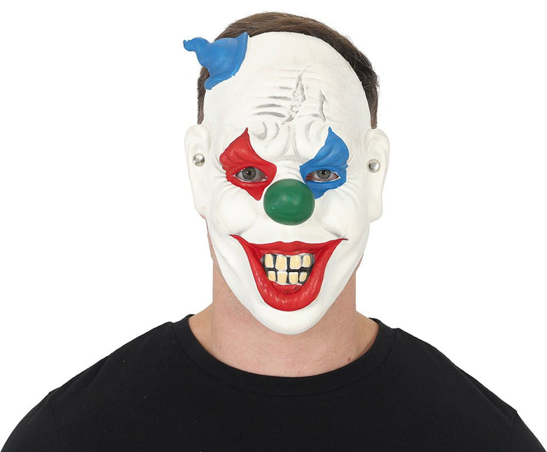 Halloween Masker Gekleurd Clown van Fiestas Guirca koop je bij Partywinkel