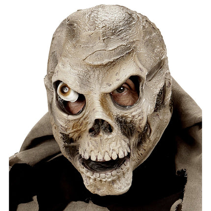 Halloween Masker Grijs Kind van Widmann koop je bij Partywinkel