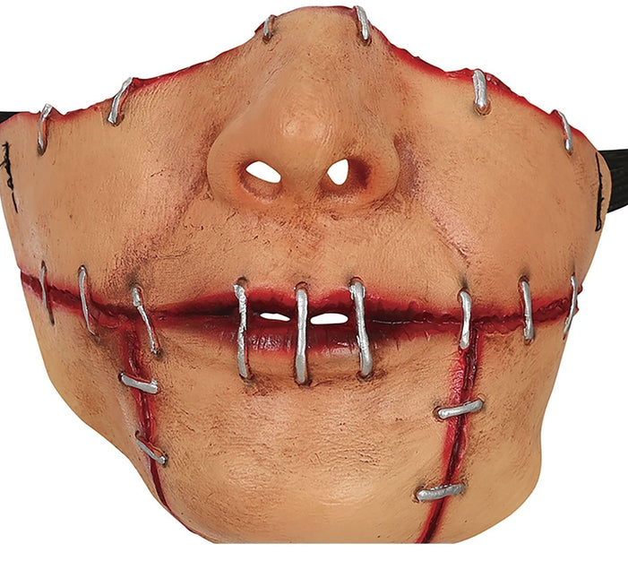 Halloween Masker Hechtingen Bloed van Fiestas Guirca koop je bij Partywinkel