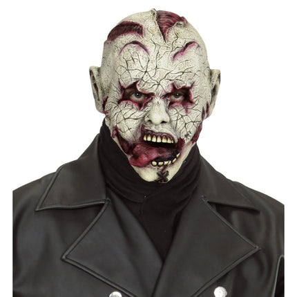 Halloween Masker Horror Clown Met Bloed van Widmann koop je bij Partywinkel