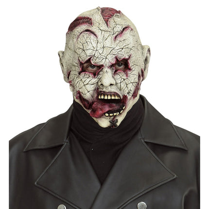 Halloween Masker Horror Clown Met Bloed van Widmann koop je bij Partywinkel