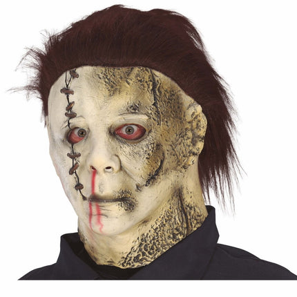 Halloween Masker Horror Met Haar van Fiestas Guirca koop je bij Partywinkel
