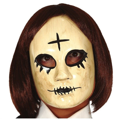 Halloween Masker Kruis van Fiestas Guirca koop je bij Partywinkel