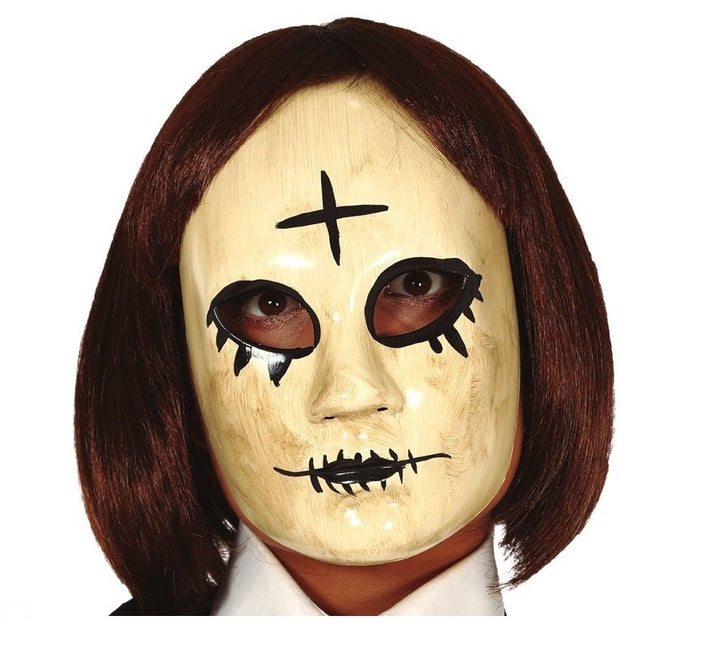Halloween Masker Kruis van Fiestas Guirca koop je bij Partywinkel