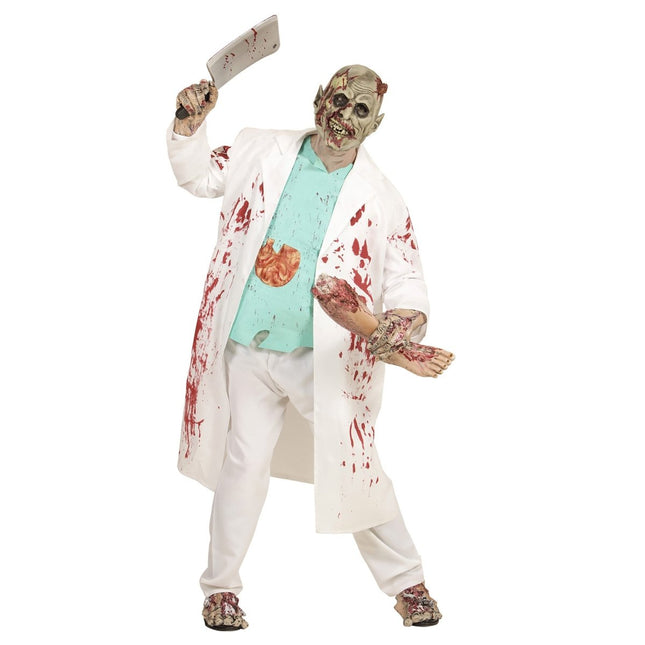 Halloween Masker Laboratoruim Zombie van Widmann koop je bij Partywinkel