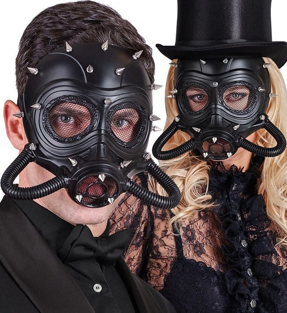 Halloween Masker Met Studs van Widmann koop je bij Partywinkel