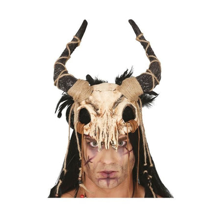 Halloween Masker Ram Schedel van Fiestas Guirca koop je bij Partywinkel