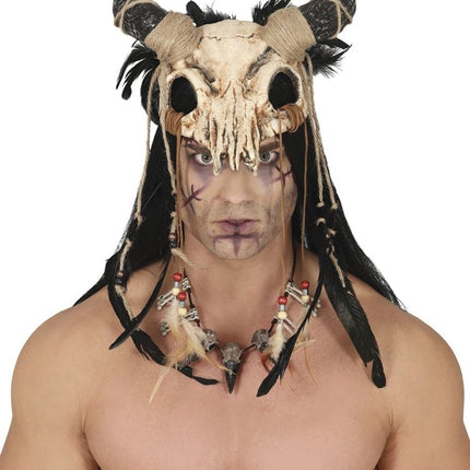 Halloween Masker Ram Schedel van Fiestas Guirca koop je bij Partywinkel