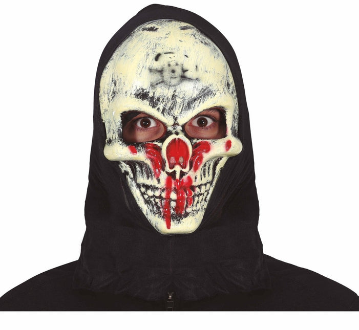 Halloween Masker Schedel Bloed van Fiestas Guirca koop je bij Partywinkel