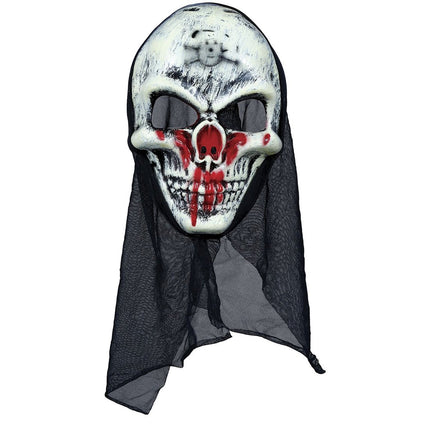 Halloween Masker Schedel Bloed van Fiestas Guirca koop je bij Partywinkel
