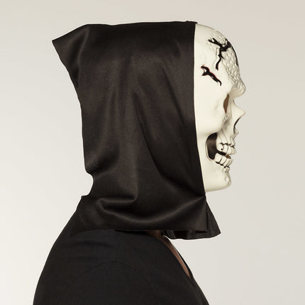 Halloween Masker Schedel Kap van Boland koop je bij Partywinkel