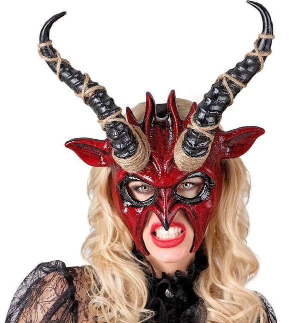 Halloween Masker Sjamaan Duivel van Widmann koop je bij Partywinkel