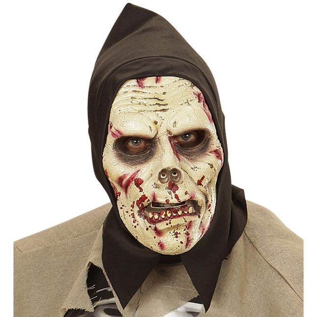 Halloween Masker Skelet Bebloed van Widmann koop je bij Partywinkel