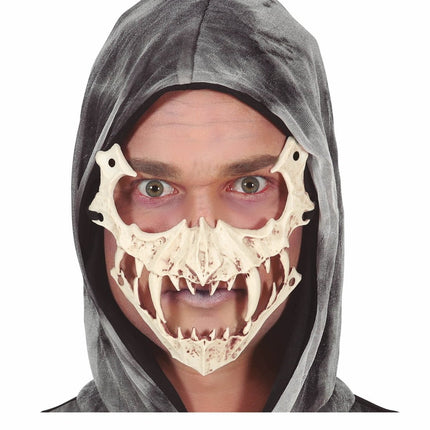 Halloween Masker Skelet Tanden van Fiestas Guirca koop je bij Partywinkel
