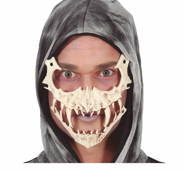 Halloween Masker Skelet Tanden van Fiestas Guirca koop je bij Partywinkel