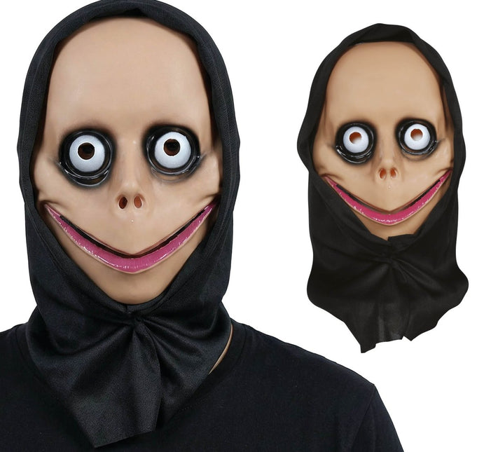 Halloween Masker Wit Gezicht van Fiestas Guirca koop je bij Partywinkel