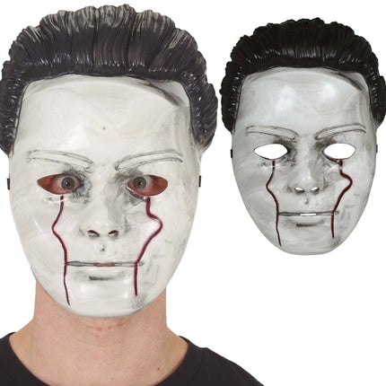 Halloween Masker Wit Killer van Fiestas Guirca koop je bij Partywinkel