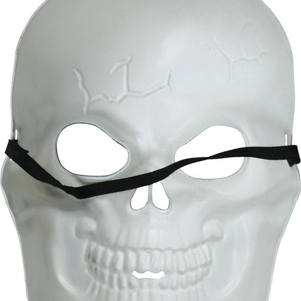Halloween Masker Wit Skelet van Fiestas Guirca koop je bij Partywinkel
