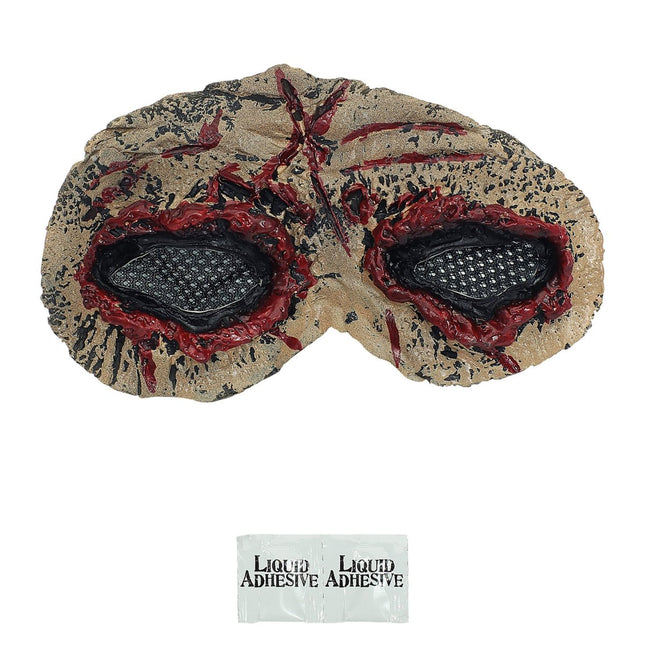 Halloween Masker Zombie Ogen van Widmann koop je bij Partywinkel
