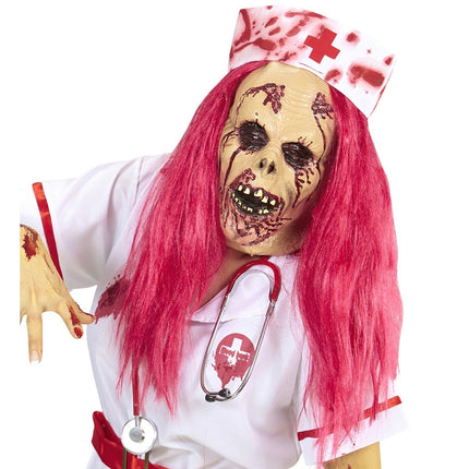 Halloween Masker Zombie Verpleegster van Widmann koop je bij Partywinkel