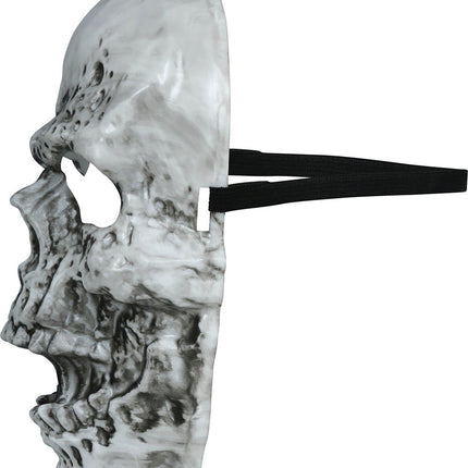 Halloween Masker Zwart Wit Skelet van Fiestas Guirca koop je bij Partywinkel